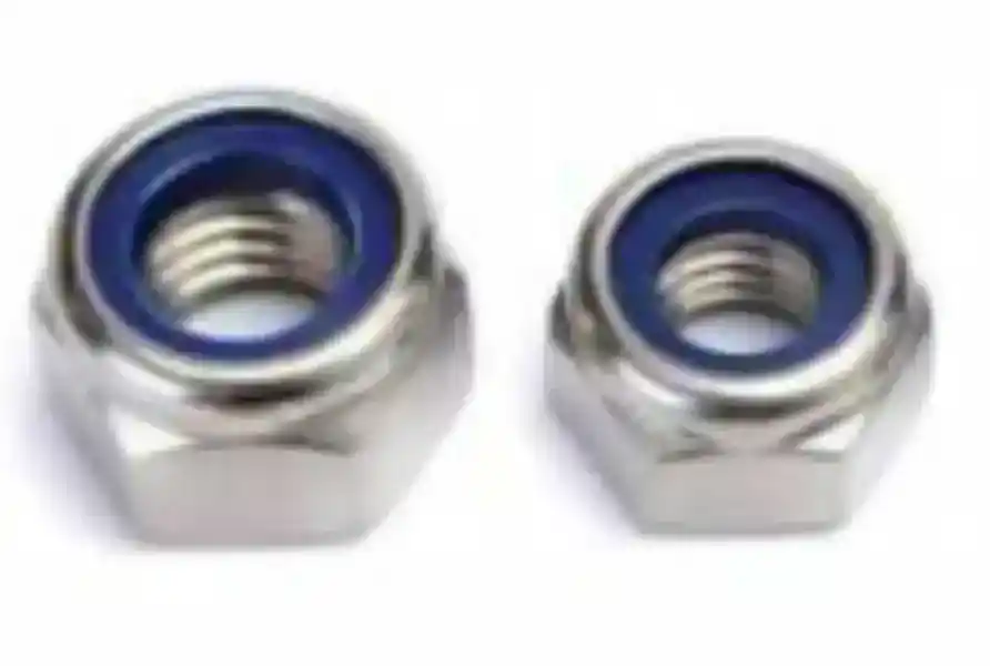 Porcas de fixação de inserção de nylon de aço galvanizado
