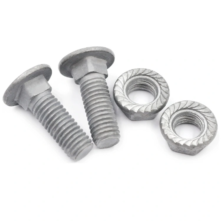 Parafusos de transporte roscados